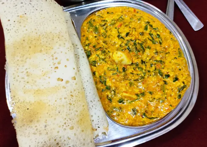 A cheese paneer Gotala dosa served