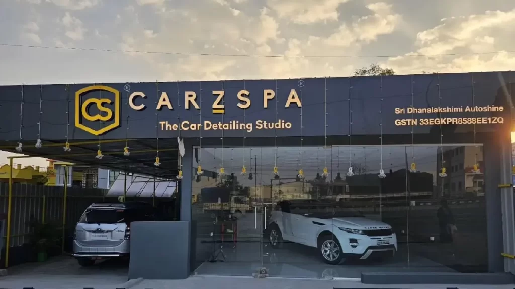 CarzSpa franchise outlet