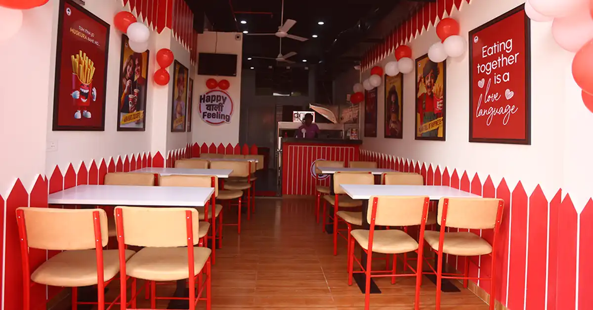 Ajay's Café Interior
